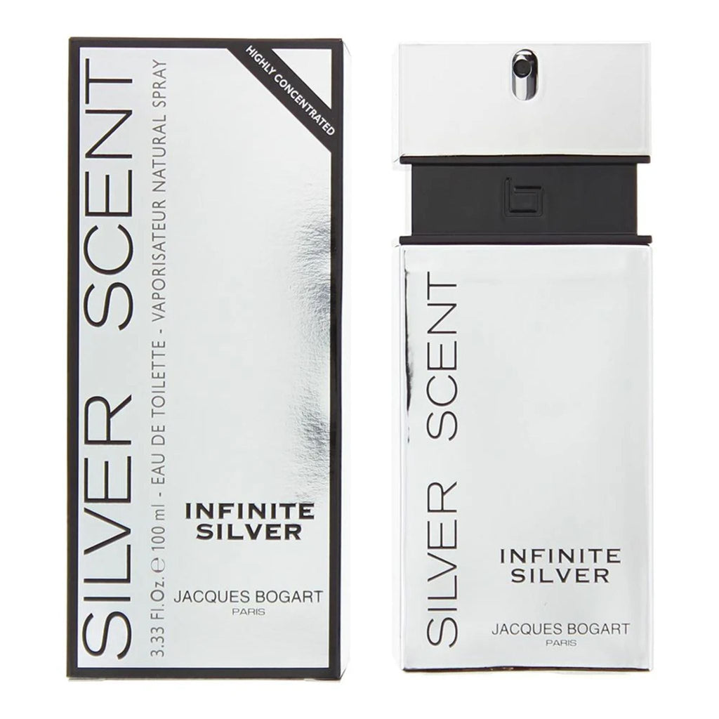 Bogart Infinite Silver 3.3oz Men EDT Spray — 1