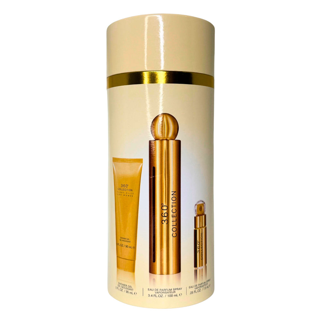 Perry Ellis 360 Collection 3-Piece Set 3.4oz Women EDP Spray — 1