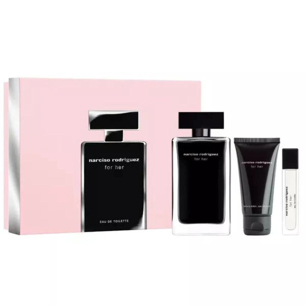 Narciso Rodriguez 3-Piece Set 3.3oz Women EDT Spray — 1