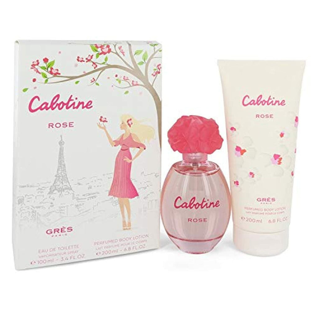 Gres Cabotine Rose 2-Piece Set 3.4oz Women EDT Spray — 1