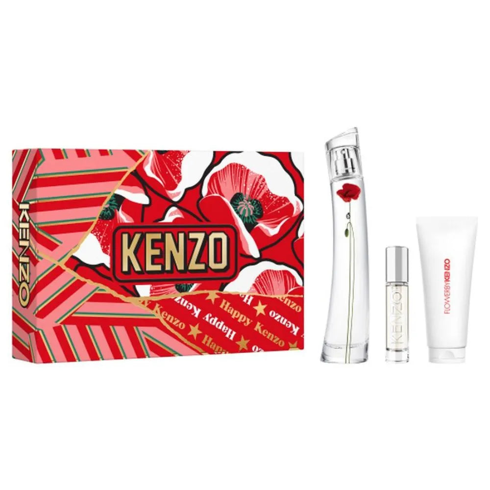 Kenzo Flower Recolte 3-Piece Set 2.5oz Women EDP Spray — 1