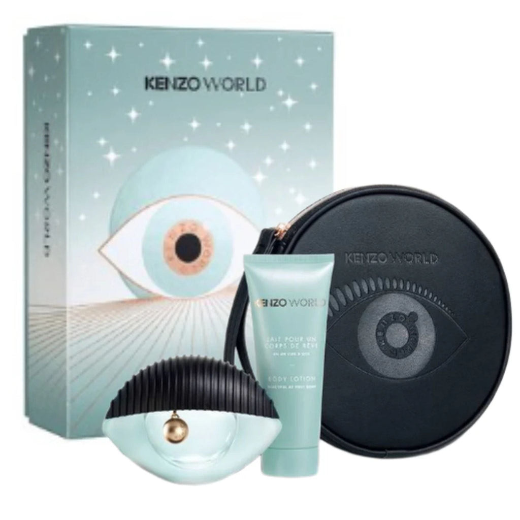 Kenzo World 3-Piece Set 2.5oz Women EDP Spray — 1