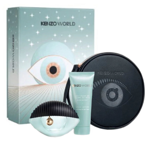 Kenzo World 3-Piece Set 2.5oz Women EDP Spray — 1