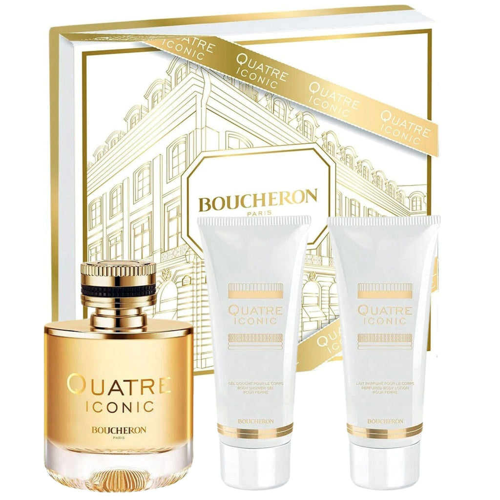 Boucheron Quatre Iconic 3-Piece Set 3.4oz Women EDC — 1