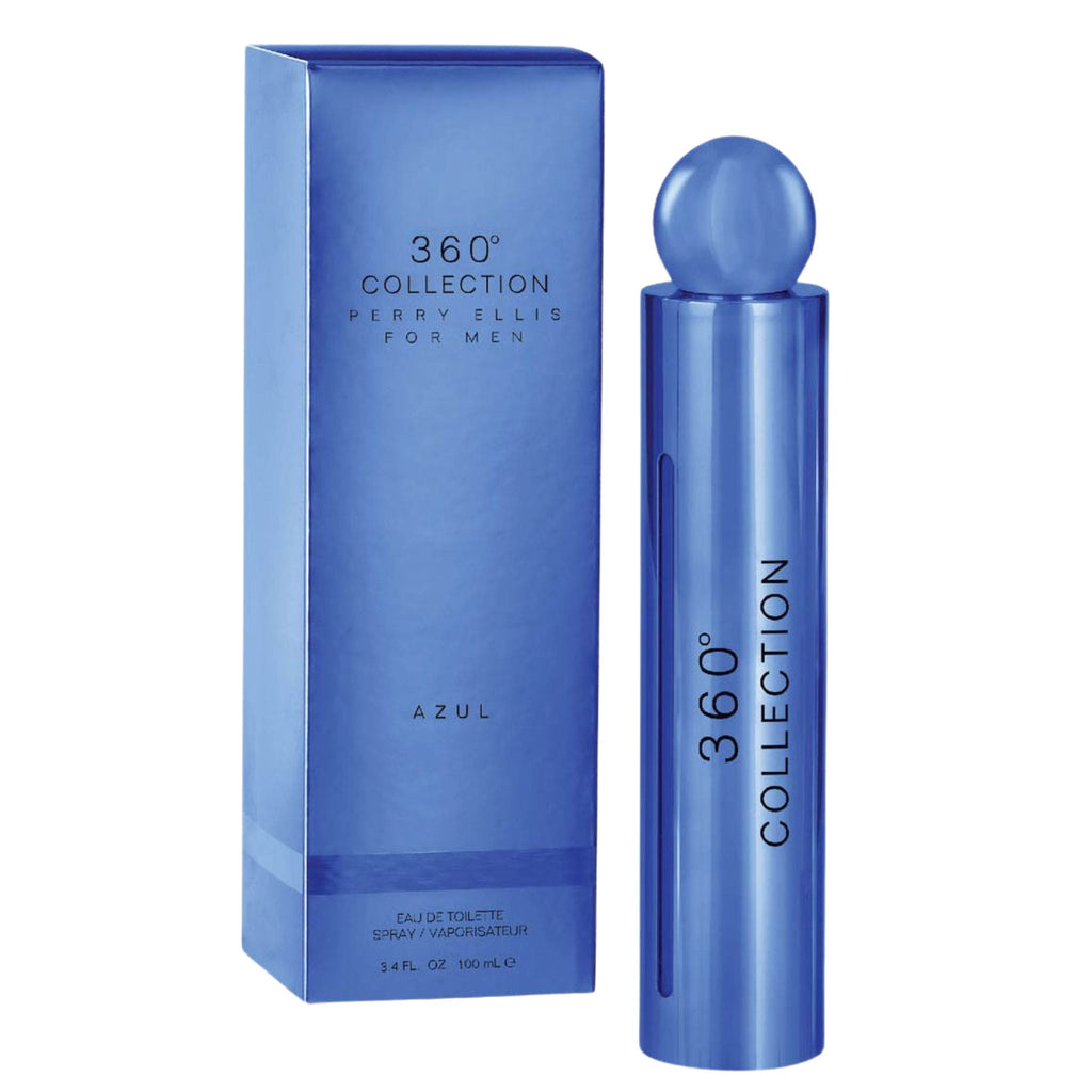 Perry Ellis 360 Collection Magnetic Blue 3.4oz Men EDT Spray — 1