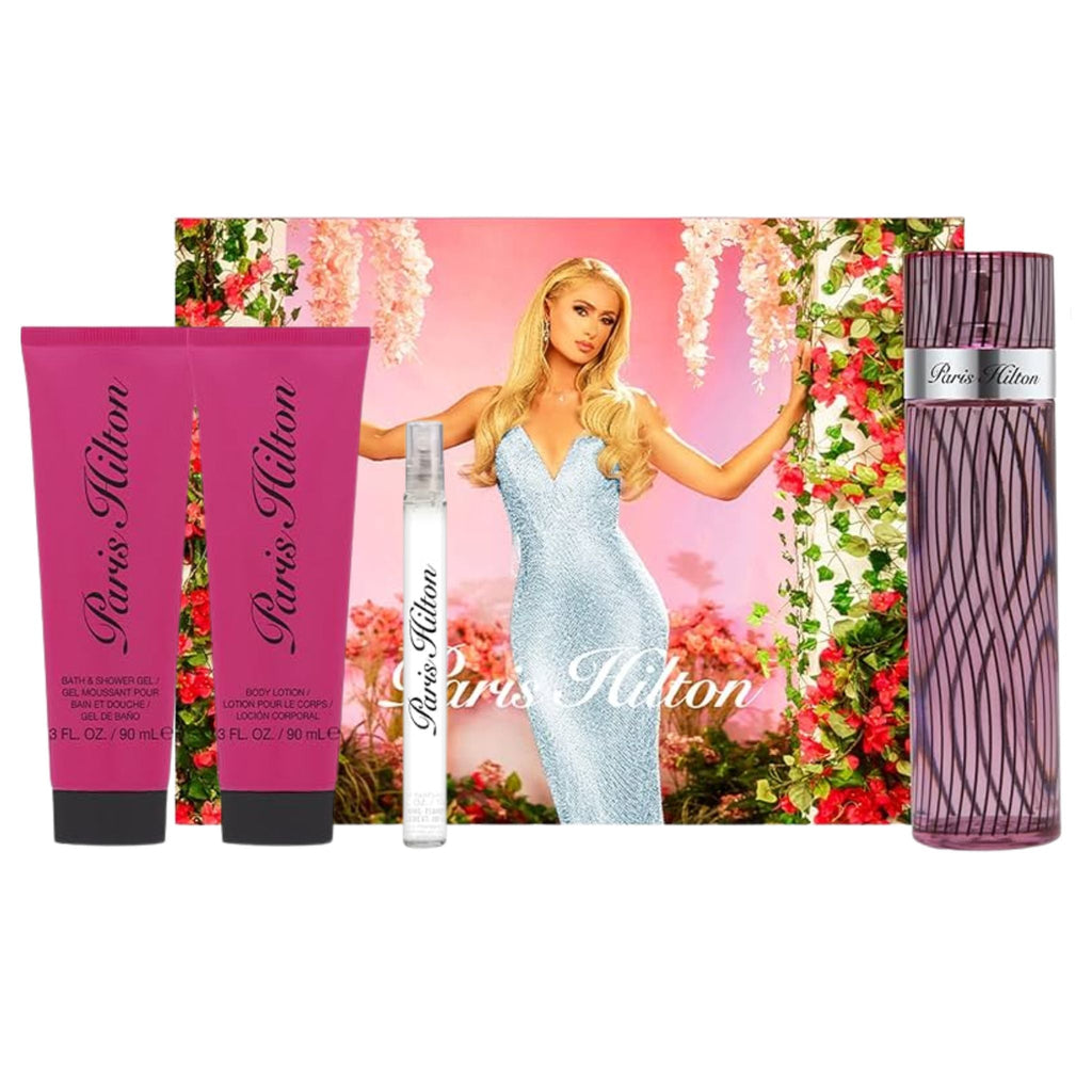 Paris Hilton 4-Piece Set 3.4oz Women EDP Spray — 1