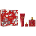 Versace Eros Flame 3-Piece Set 3.4oz EDP Spray — 1