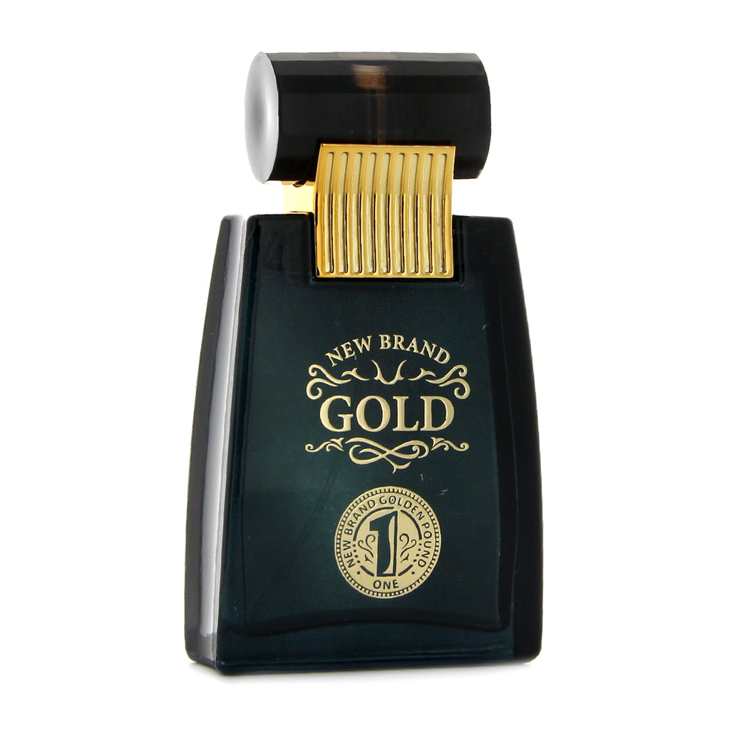 New Brand Gold Men 3.3oz Men EDT Spray — 1