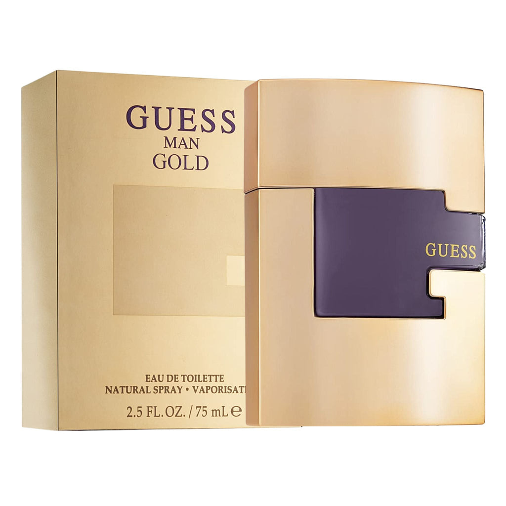 Guess Gold 2.5oz Men EDT Spray — 1