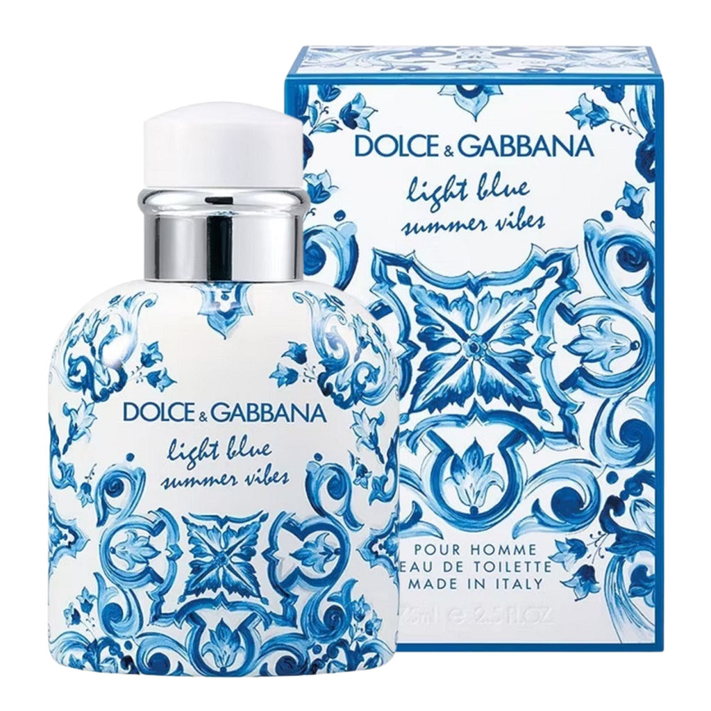 Dolce & Gabbana Light Blue Summer Vibes 2.5oz Men Spray EDT — 1