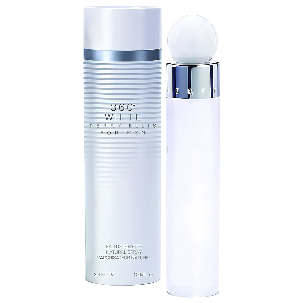 Perry Ellis 360 White 3.4oz Men EDT Spray — 1