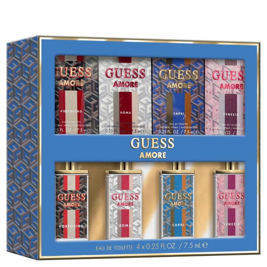 Guess Amore MINI 4x0.25oz Woman EDT — 1