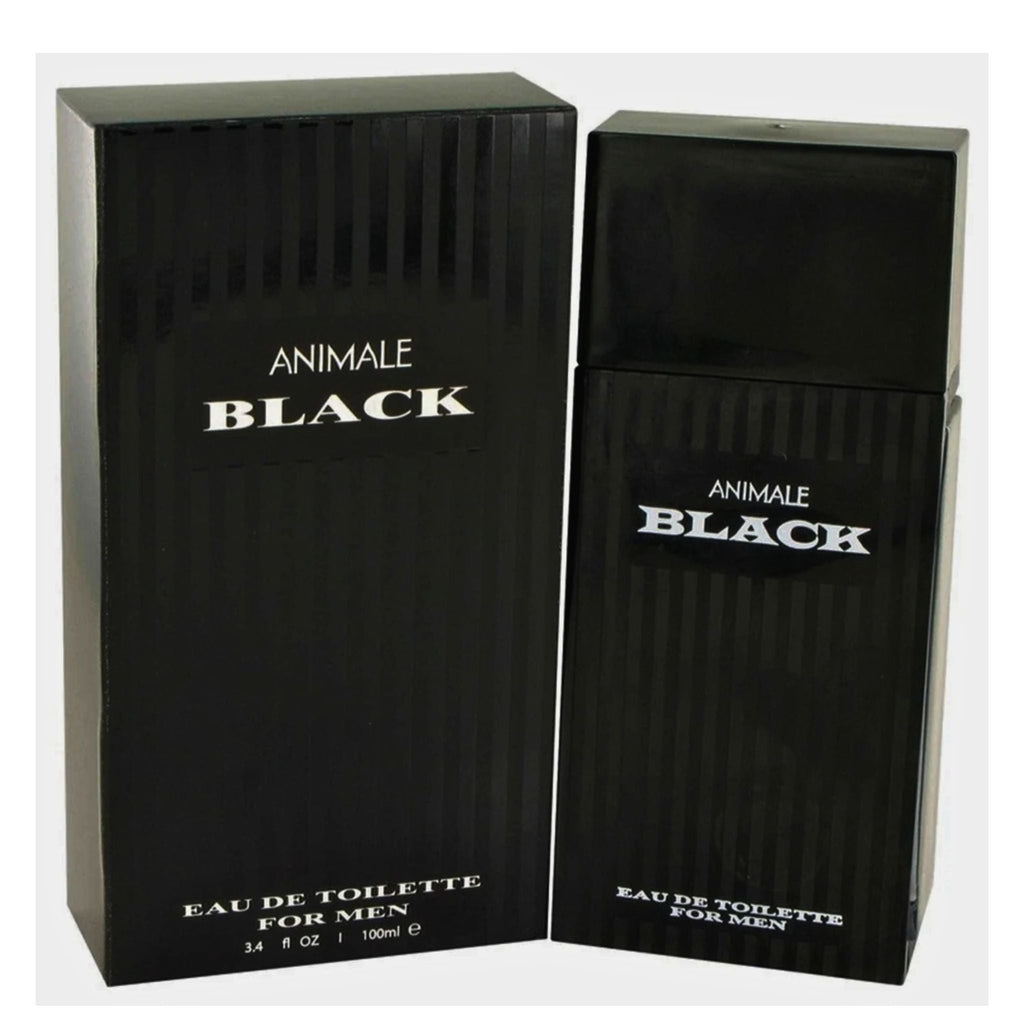 Animale Black 3.4oz Men EDT Spray — 1