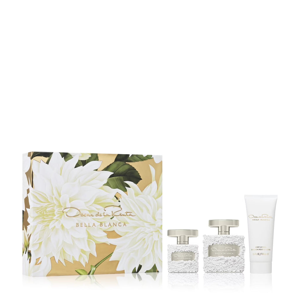 Oscar Bella Blanca 3-Piece Set 3.4oz Women EDP Spray — 1