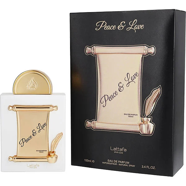 Lattafa Peace & Love 3.4oz Unisex EDP Spray — 1