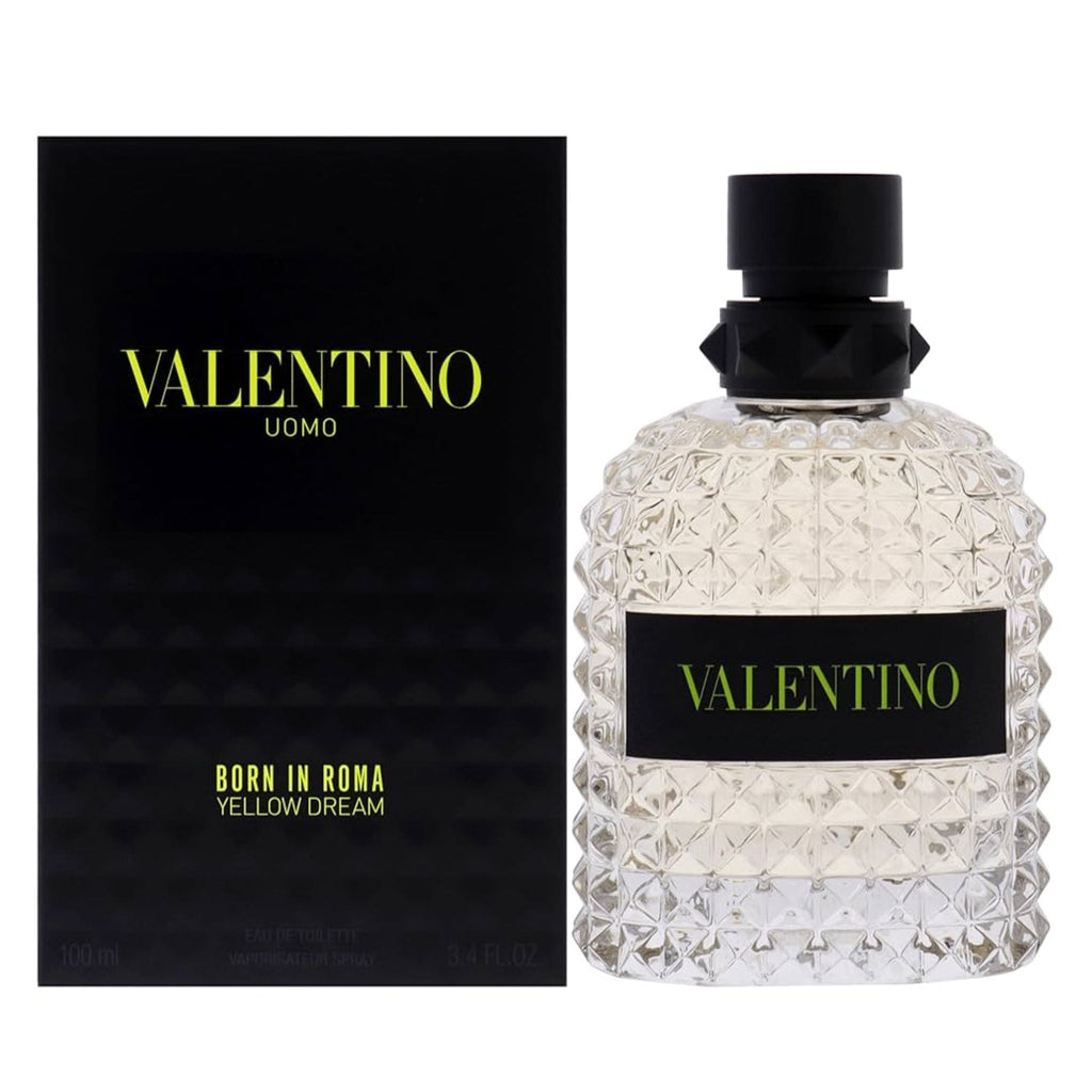 Valentino Uomo Born In Roma Yellow Dream 3.4oz Men EDT Spray — 1