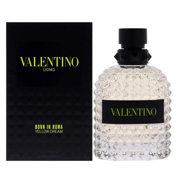Valentino Uomo Born In Roma Yellow Dream 3.4oz Men EDT Spray — 1