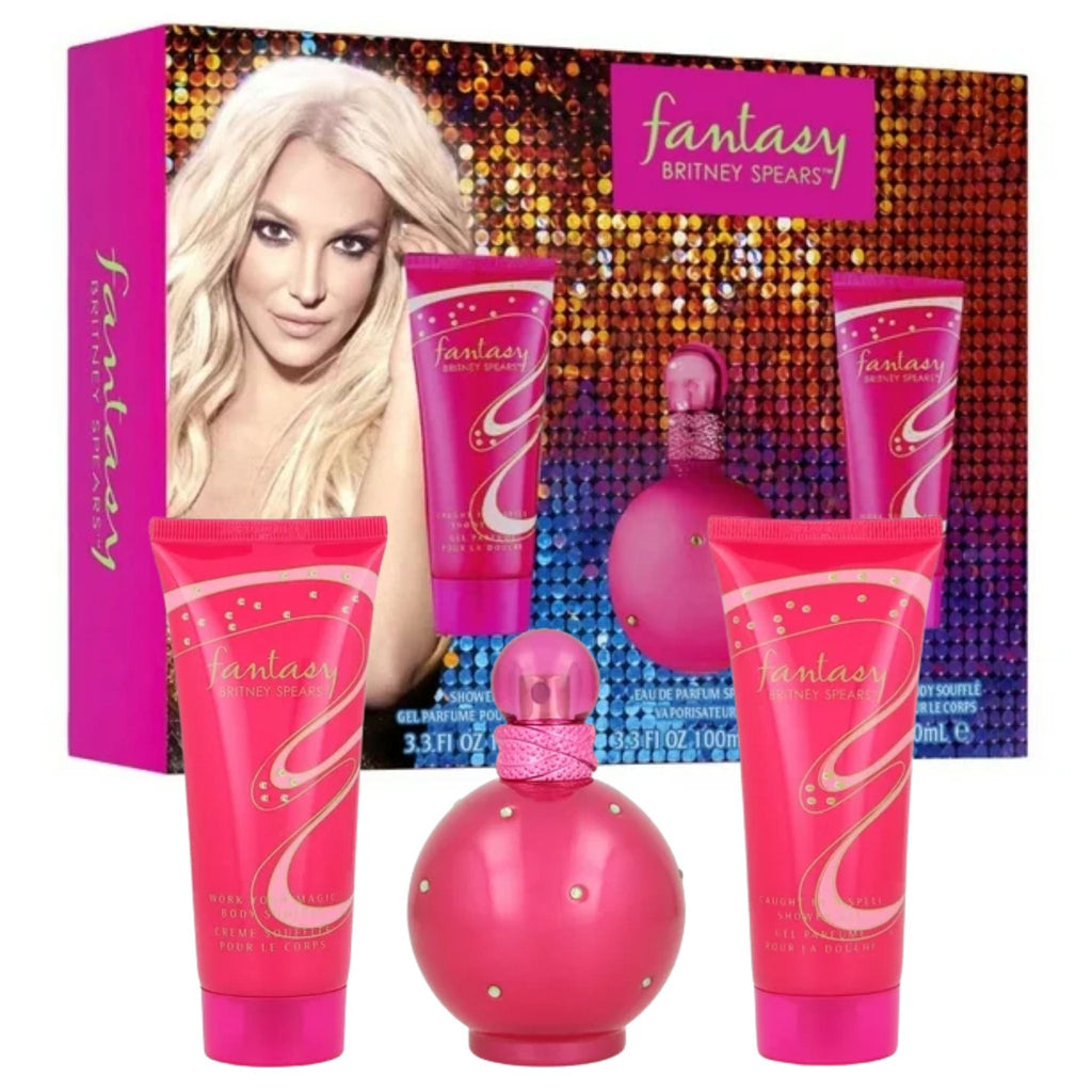 Britney Spears Fantasy 3-Piece Set 3.3oz Women EDP Spray — 1