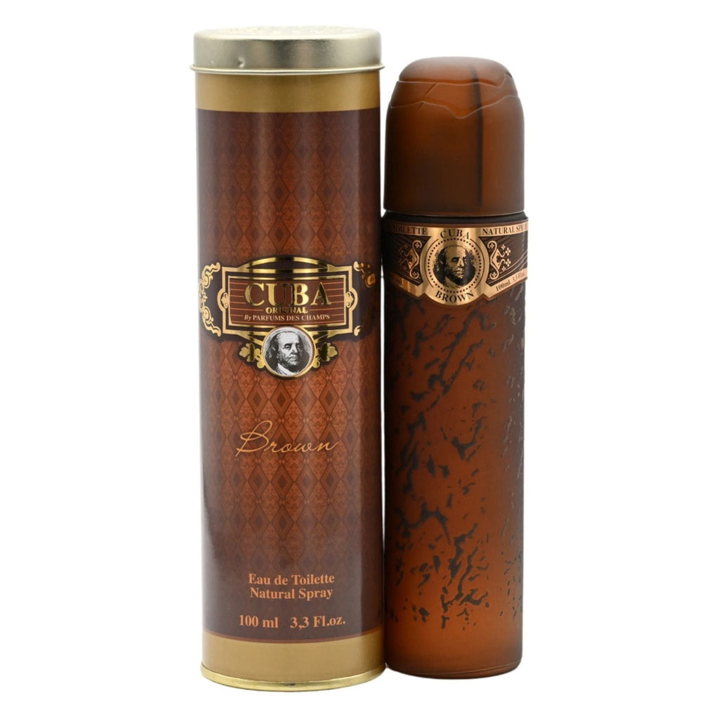 Cuba Brown 3.3oz Men EDT Spray — 1