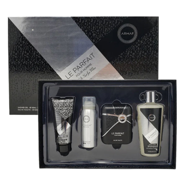 Armaf Le Parfait 4-Piece Set 3.4oz Men EDP Spray — 1