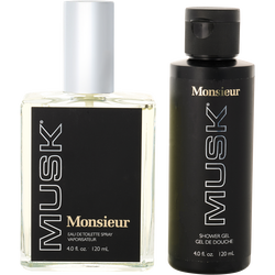 MUSK Monsieur 4.0oz Men EDT SPRAY — 6