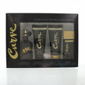 Liz Claiborne Curve Black 4-Piece Set 4.2oz Men EDC Spray — 1
