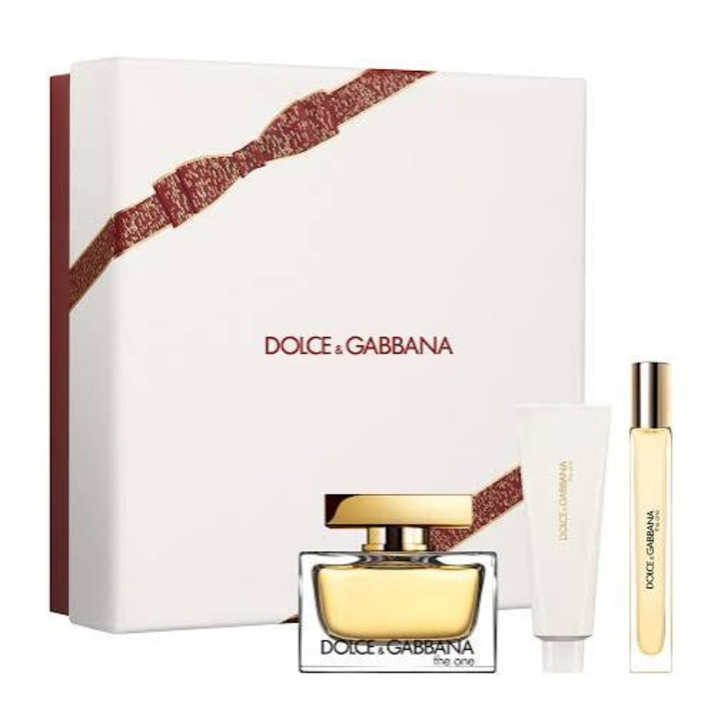 Dolce & Gabbana The One 3-Piece Set 2.5oz Women EDP Spray — 1