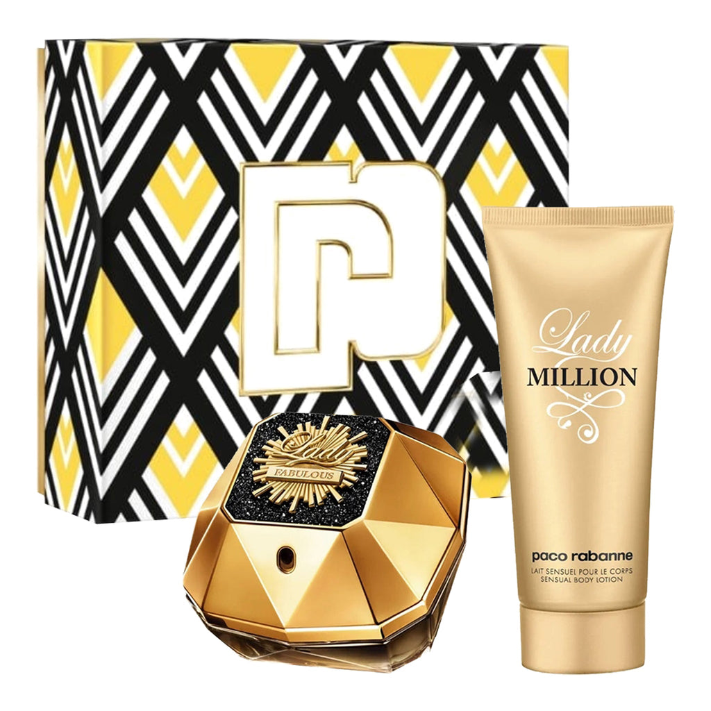 Paco Rabanne Lady Million Fabulous 2-Piece Set 2.7oz Women EDP Spray — 1
