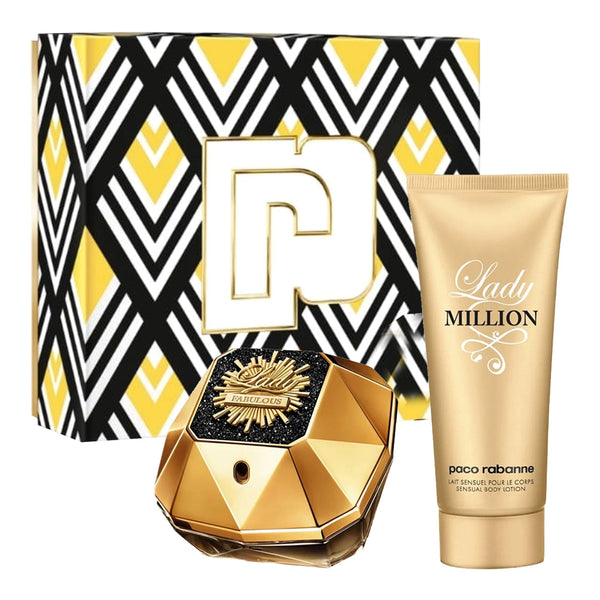 Paco Rabanne Lady Million Fabulous 2-Piece Set 2.7oz Women EDP Spray — 1