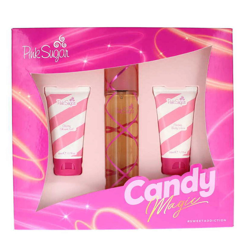 Pink Sugar 3-Piece Set 3.4oz Women EDT Spray — 1