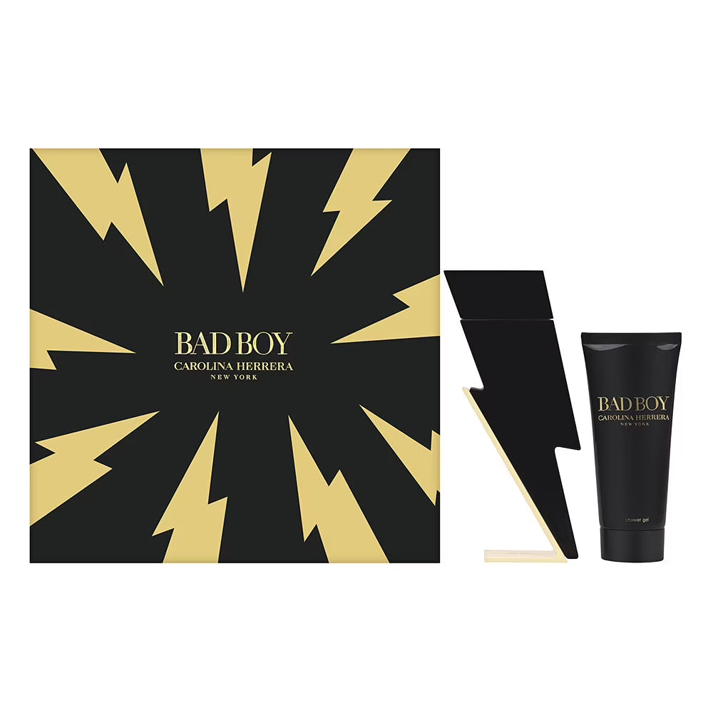 Carolina Herrera Bad Boy 2-Piece Set 3.4oz Men EDT Spray — 1