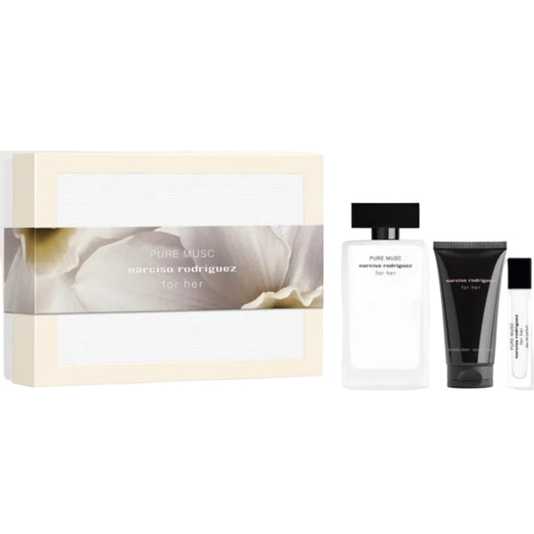 Narciso Rodriguez Pure Musc 3-Piece Set 3.3oz Women EDP Spray — 1
