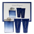 Salvatore Ferragamo Subtil 4-Piece Set 3.4oz Men EDT Spray — 1