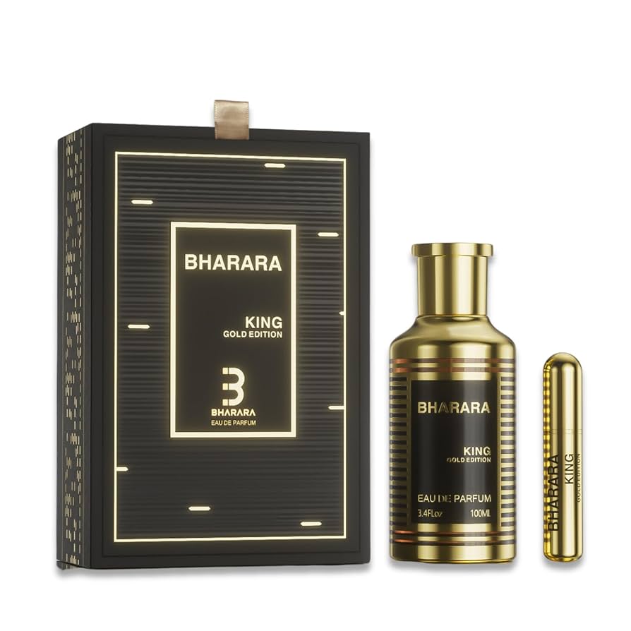 Bharara King Gold 3.4oz Men EDP Spray — 1