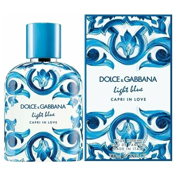 Dolce & Gabbana Light Blue Capri In Love 3.3oz Men EDP Spray — 1