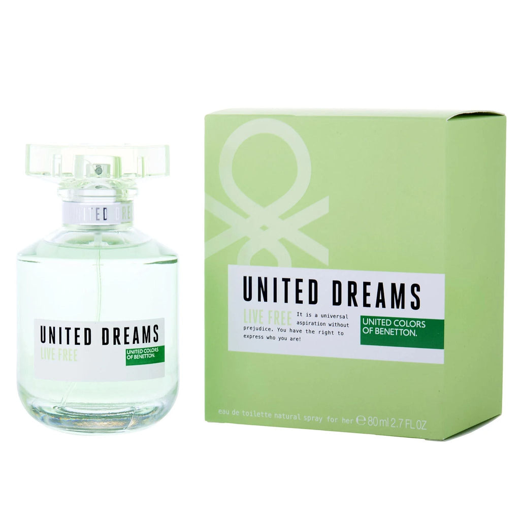 Benetton Live Free 2.7oz Women EDT Spray — 1