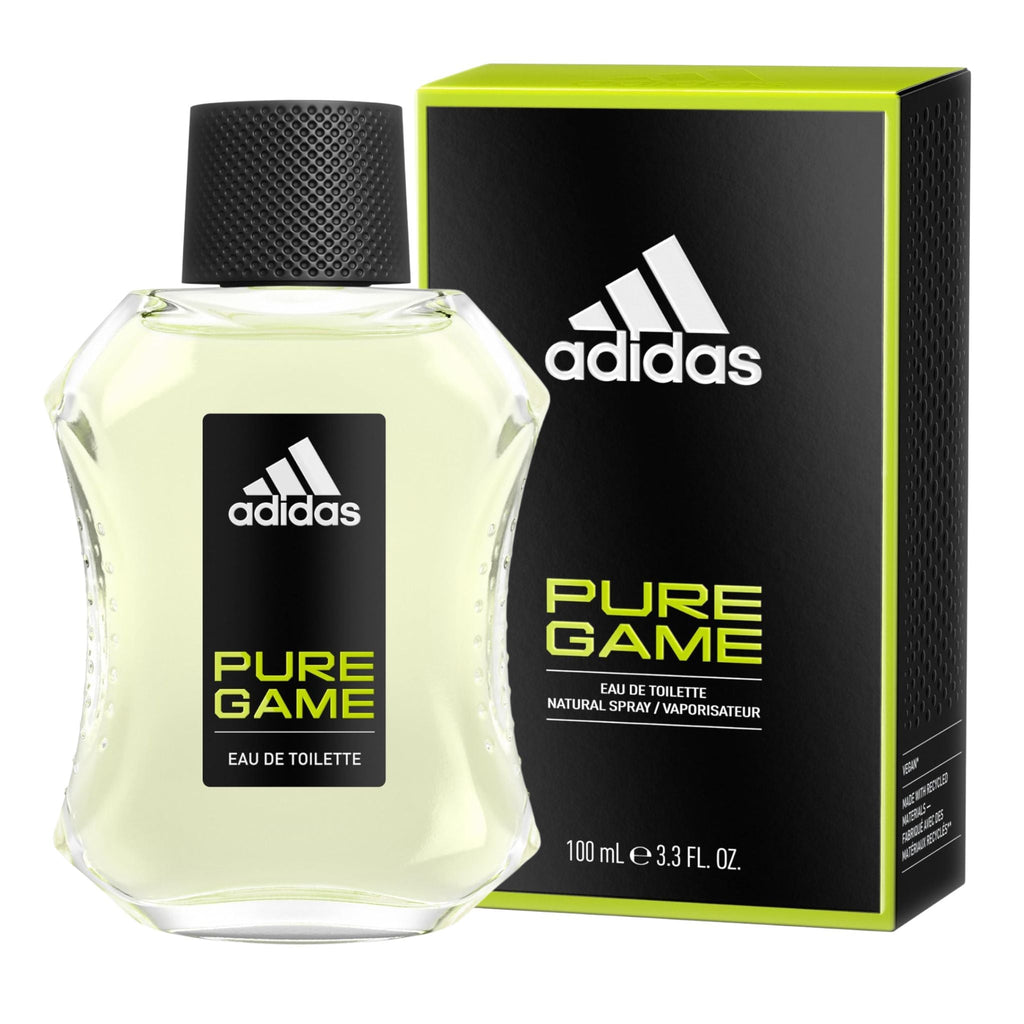 Adidas Pure Game 3.3oz Men EDT Spray — 1