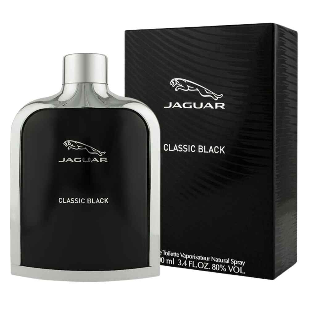 Jaguar Black 3.4oz Men EDT Spray — 1