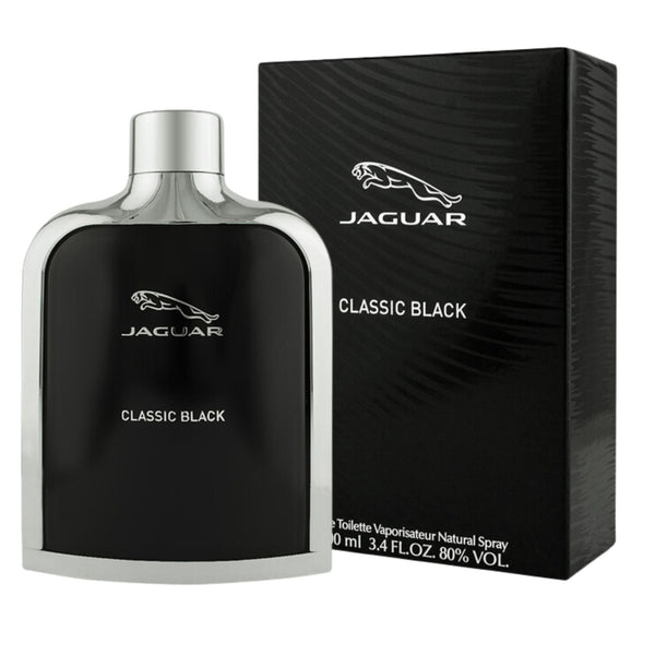 Jaguar Black 3.4oz Men EDT Spray — 1