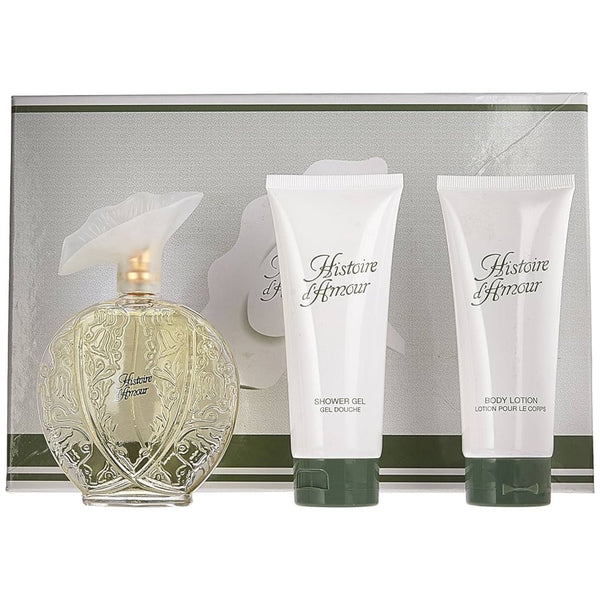 Histoire D'amour 3-Piece Set 3.4oz Women EDT Spray — 1
