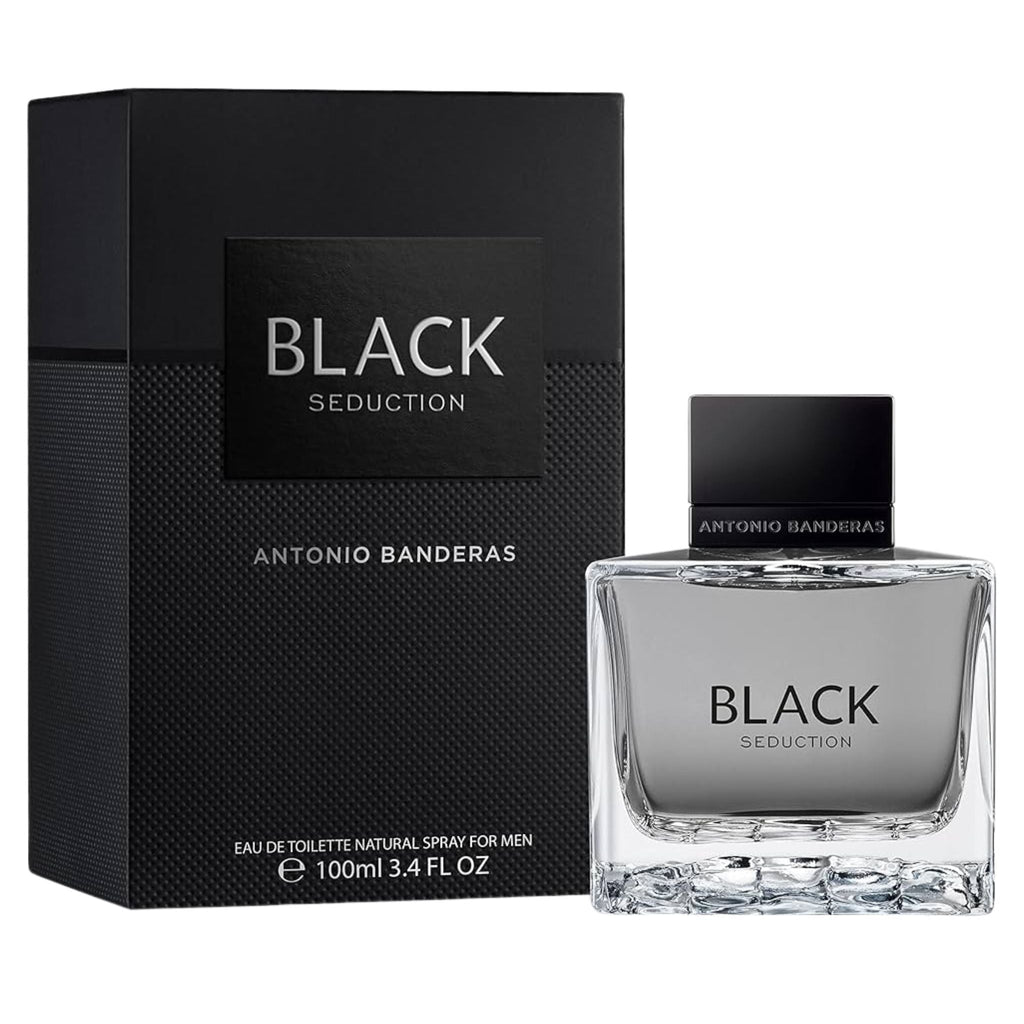 Antonio Banderas Seduction Black 3.4oz Men EDT Spray — 1