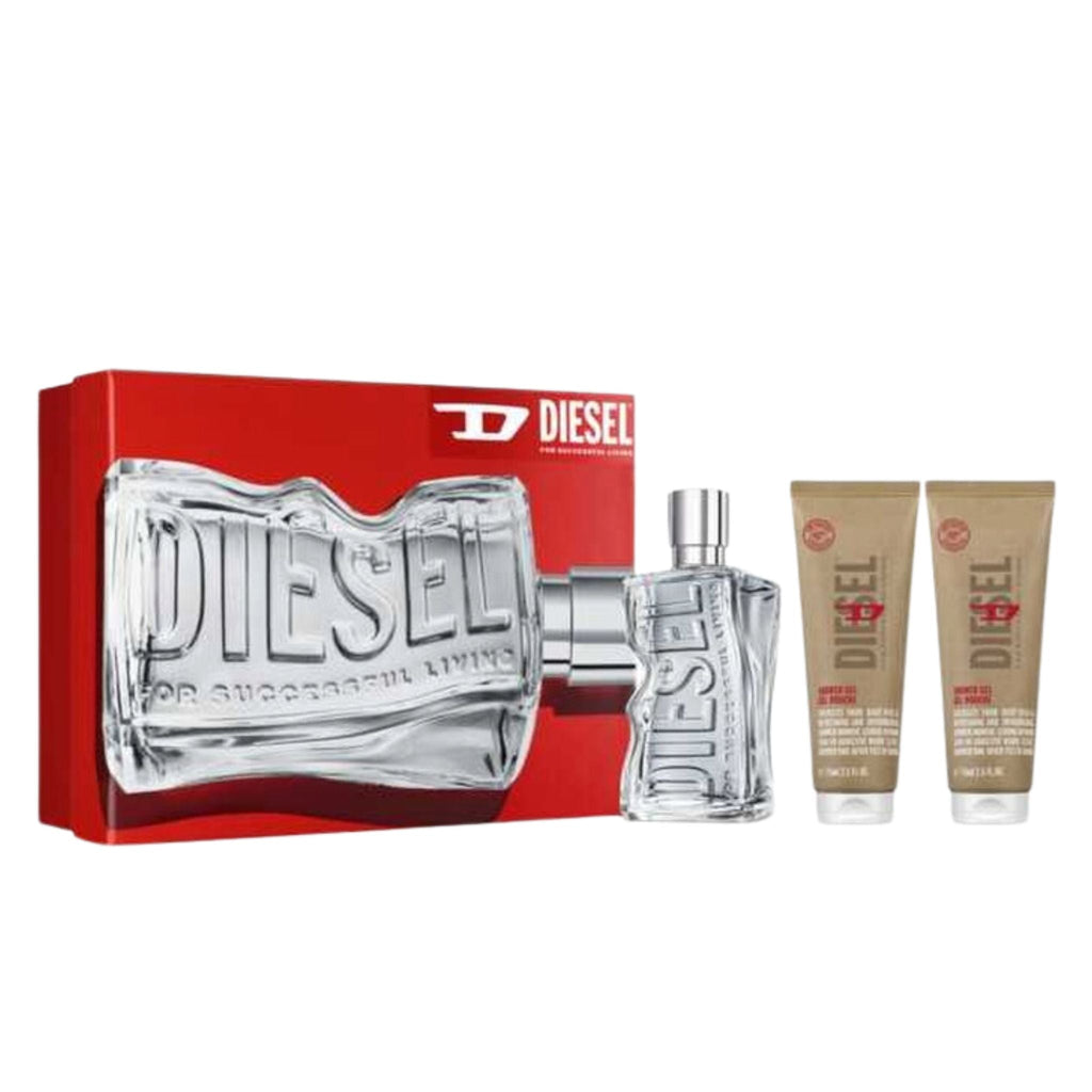 Diesel D 3-Piece Set 3.4oz Men EDT Spray — 1
