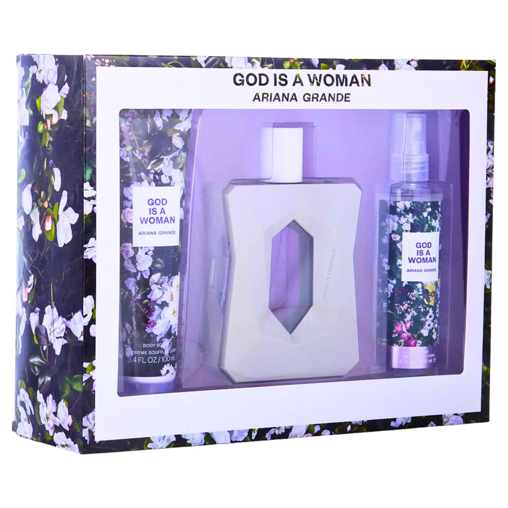 Ariana Grande God Is A Women 3-Piece Set 3.4oz Women EDP Spray — 1