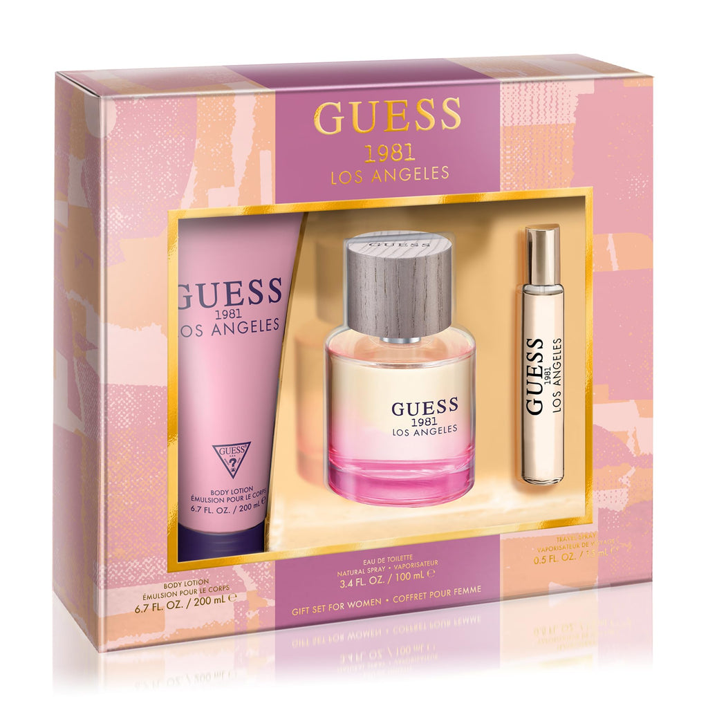 Guess 1981 Angels 3-Piece Set 3.4oz EDT Women Spray — 1