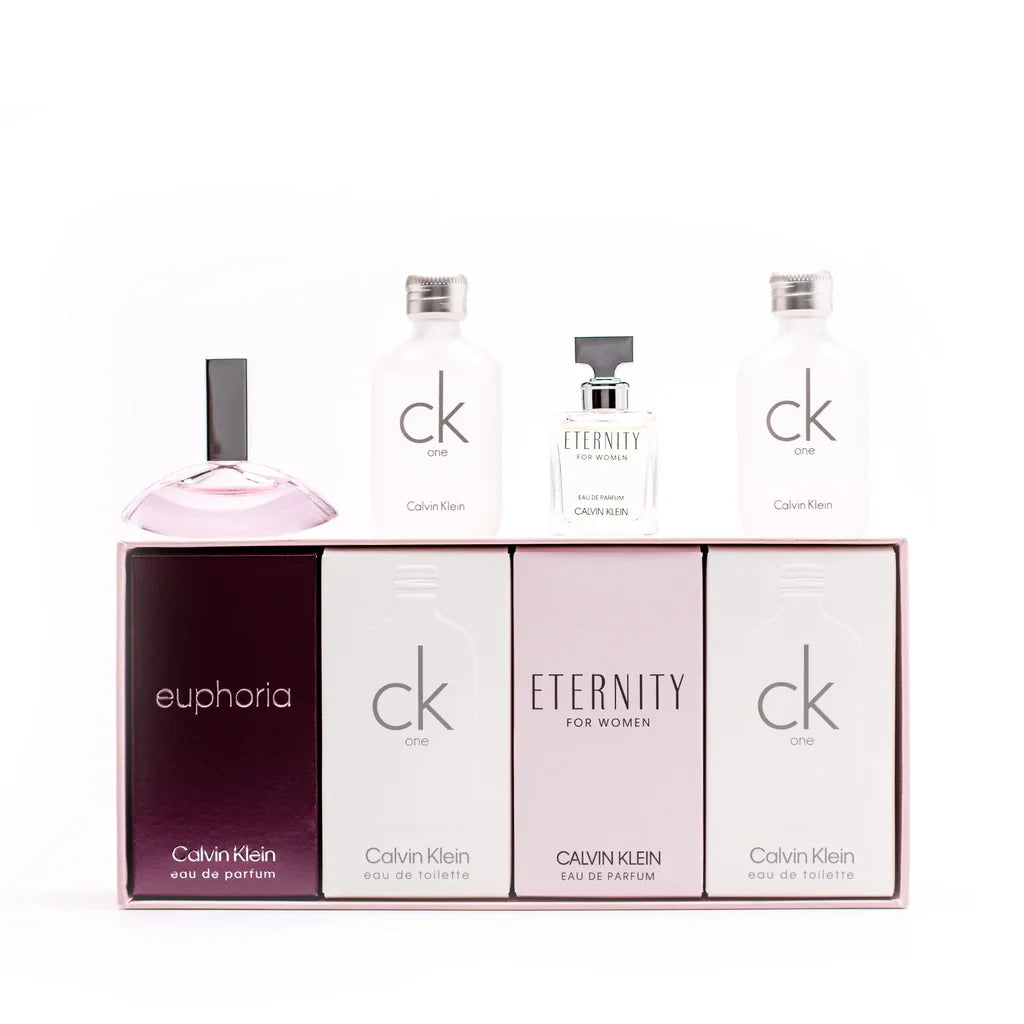 Calvin Klein Mini 4x0.17oz Women EDT Spray — 1