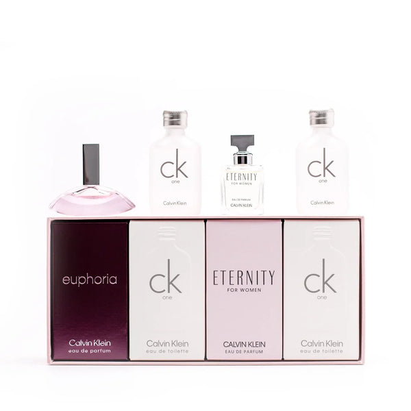 Calvin Klein Mini 4x0.17oz Women EDT Spray — 1