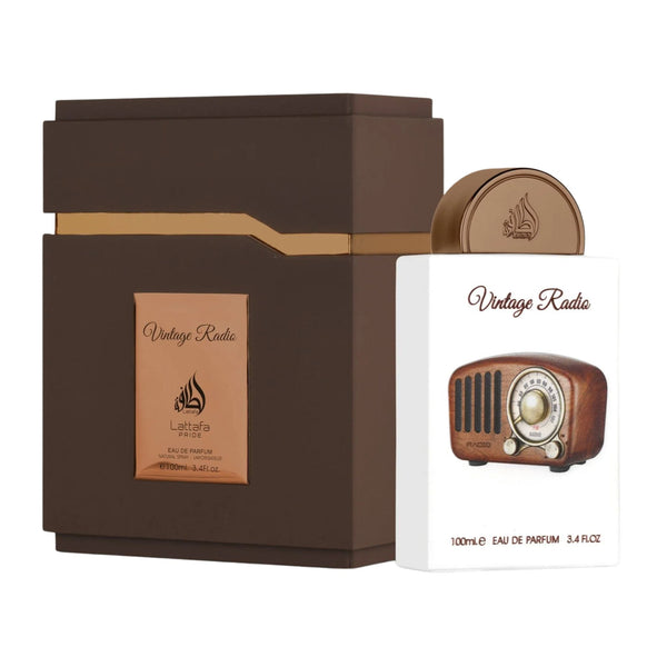 Lattafa Vintage Radio Lattafa 3.4oz Unisex EDP Spray — 1