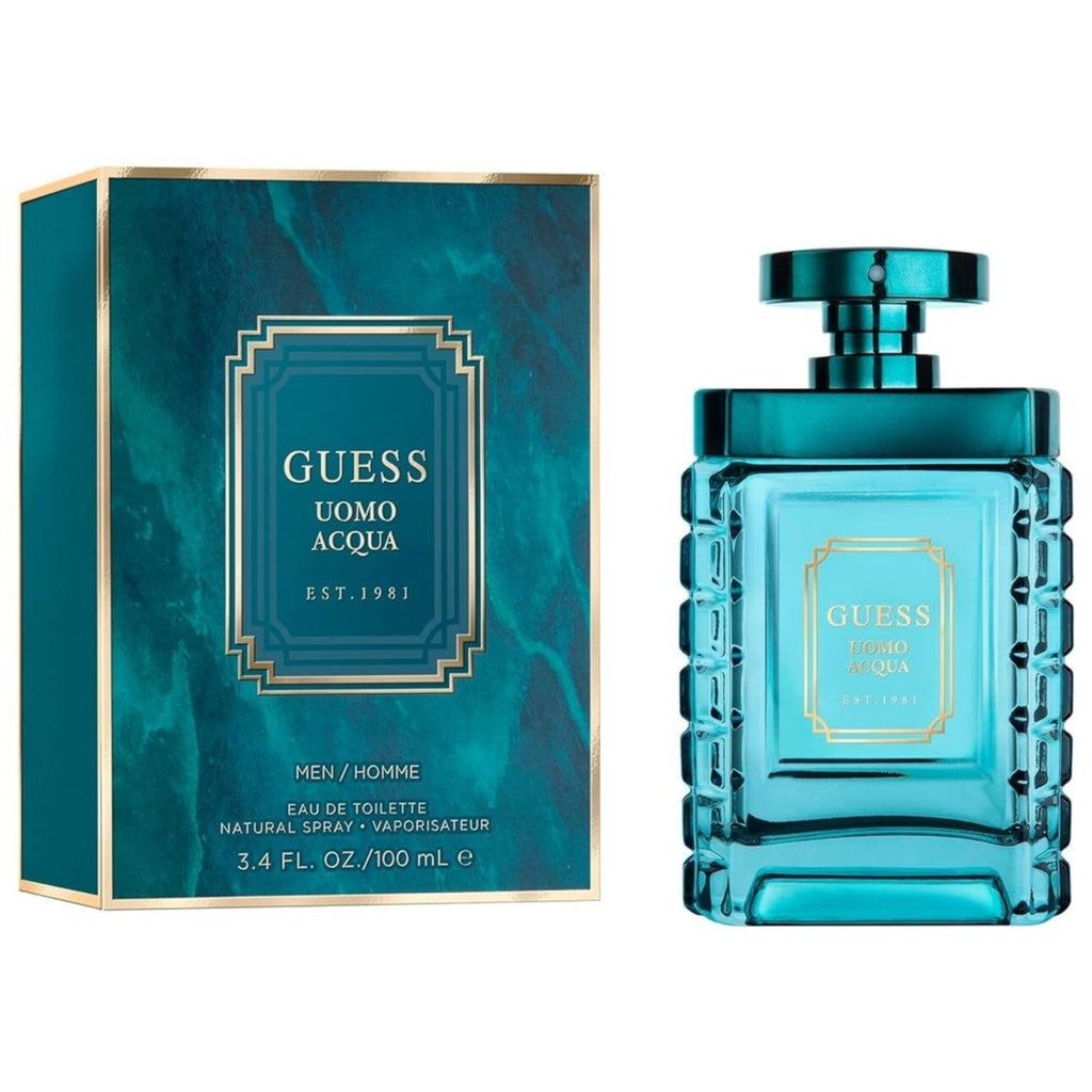 Guess Uomo Acqua 3.4oz Men EDT Spray — 1