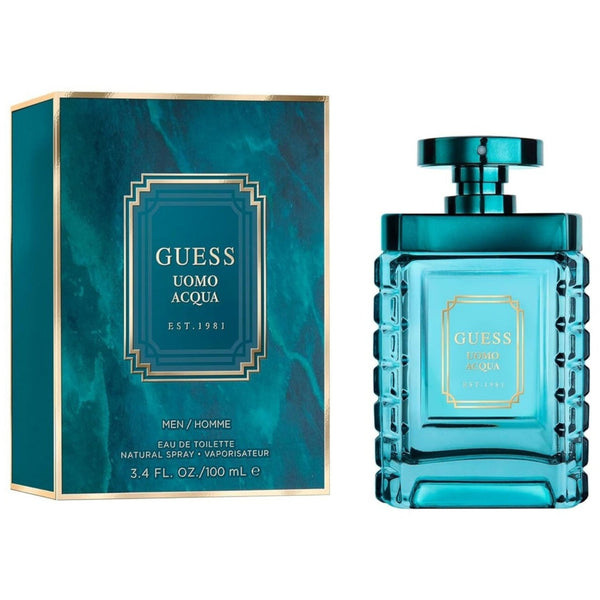 Guess Uomo Acqua 3.4oz Men EDT Spray — 1