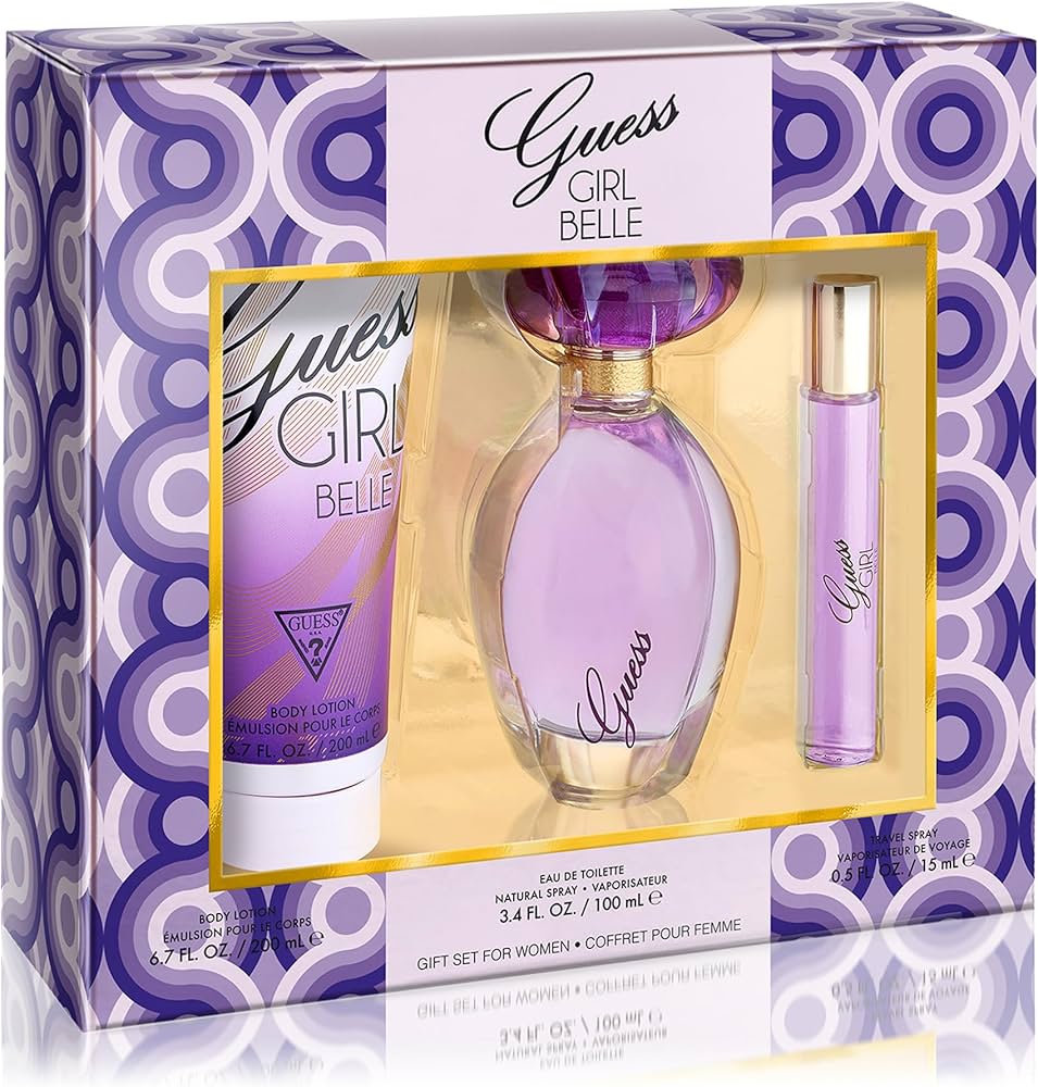 Guess Girl Belle 3-Piece Set 3.4oz Women EDT Spray — 1